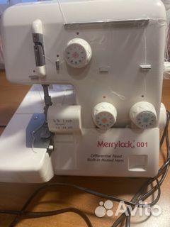 Оверлок для швейной машины Merrylock 001
