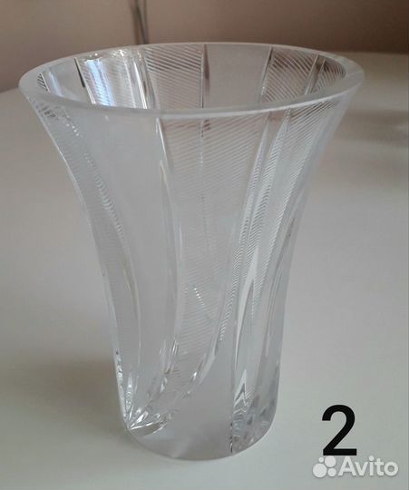 Вазы хрустальные (Чехия и СССР)