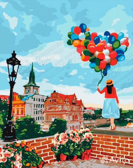 Картины по номерам 40х50см WA5116