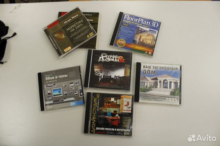 Диски с разными простыми программками