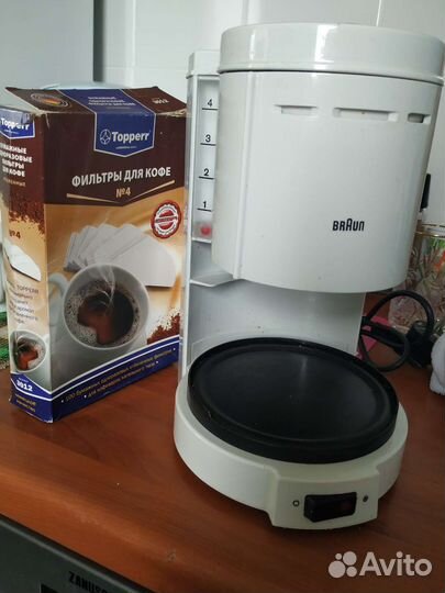 Кофеварка капельная braun
