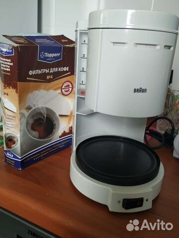 Кофеварка капельная braun