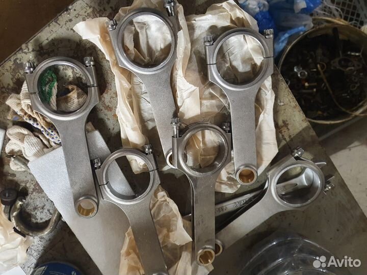 Кованные шатуны A4 S4 B5 A6 C5 2.7 Biturbo 154mm