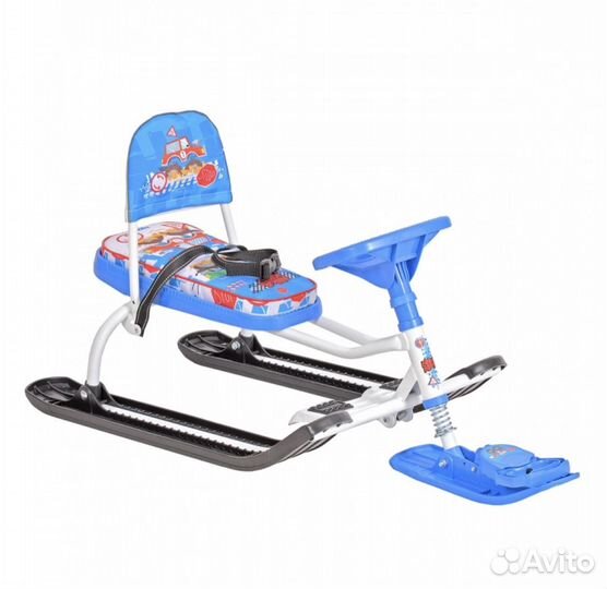 Снегокат Nika Тимка спорт 4-1 (с машинками)