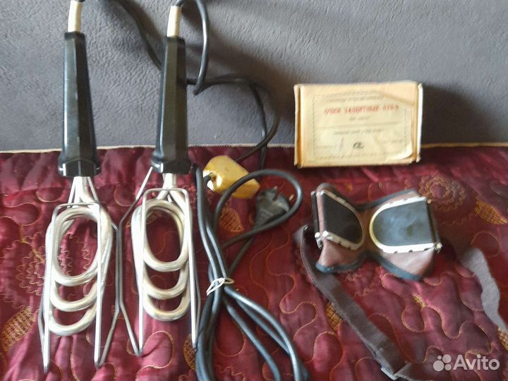 Предметы СССР Сушилка для обуви Очки защитные