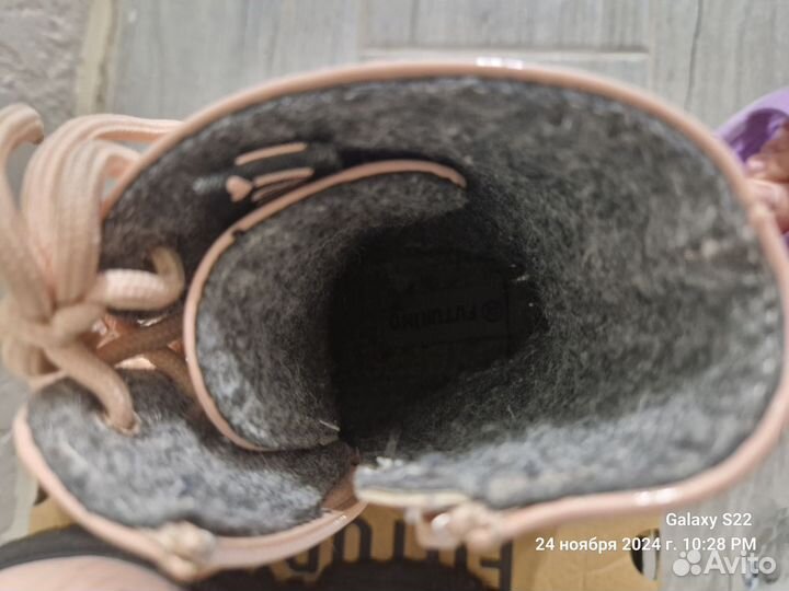 Ботинки демисезонные для девочки