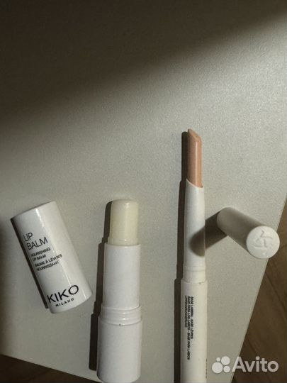 Kiko milano праймер И бальзам для губ