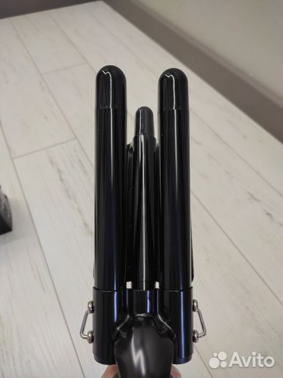 Плойка тройная для волос