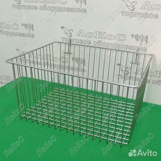 Корзина на сетку 390*300*200мм, крашенная