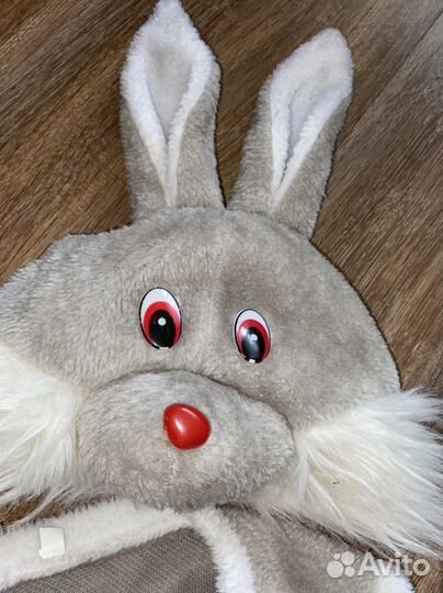 Детский карнавальный костюм зайчик (праздничный)