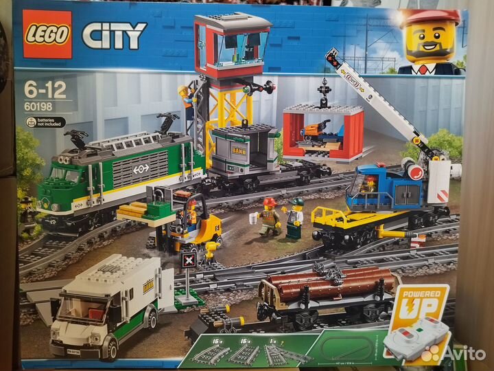 Lego City 60198 Товарный поезд