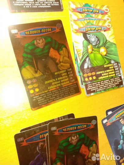 Карты Человек-паук коллекция