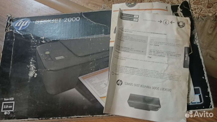Принтер hp deskjet 2000