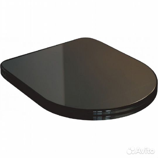 Унитаз напольный Kerama Marazzi Pompei с бачком с сиденьем PO.wc.01+PO.cis.01+PO.seat.01\BLK