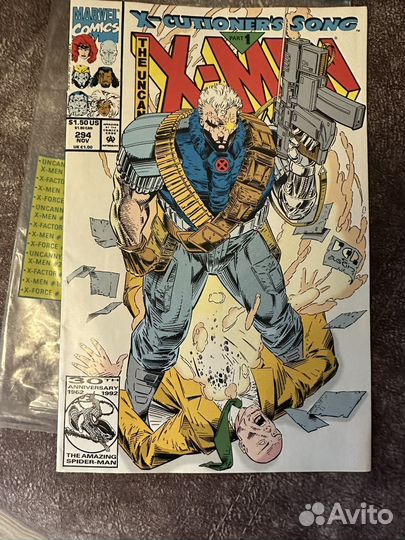 Комикс Люди Икс оригинал, 1992