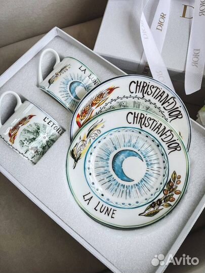 Чайный сервиз Dior в подарочной коробке