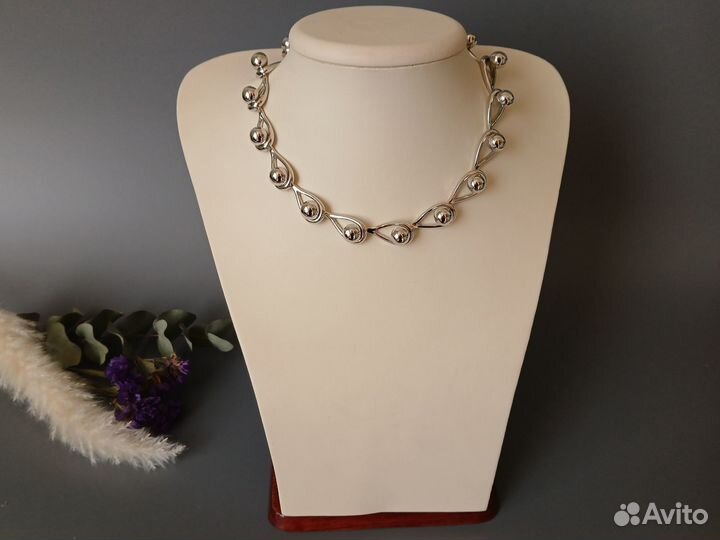 Колье чокер цепь