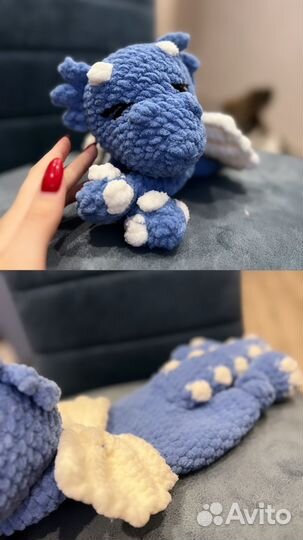 Вязаные игрушки ручной работы