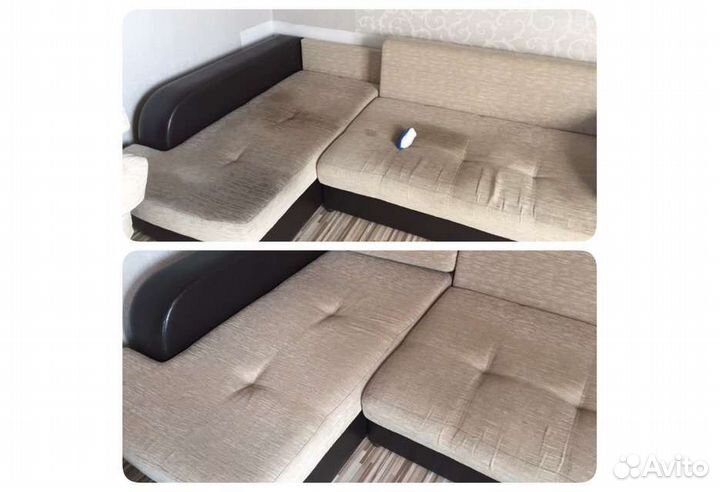 Химчистка мягкой мебели на дому