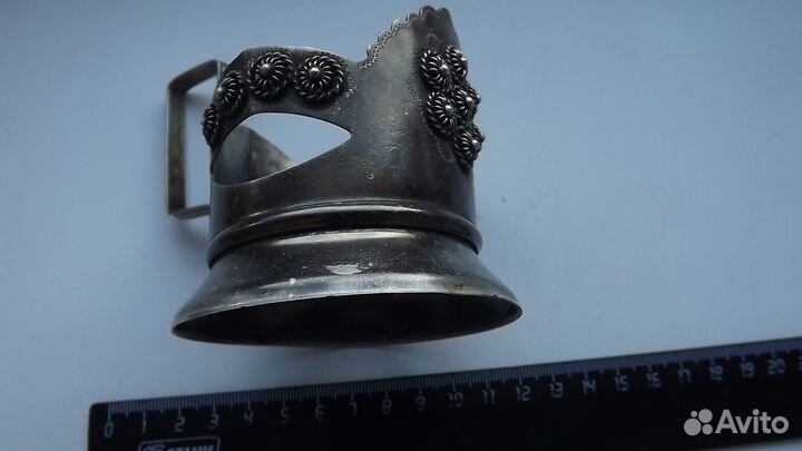 Подстаканник мельхиор СССР