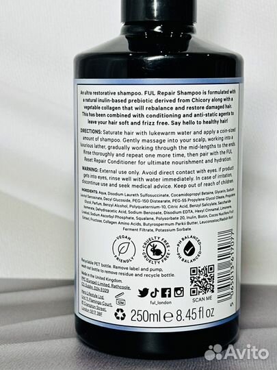 FUL Reset Repair Shampoo Шампунь восстанавливающий