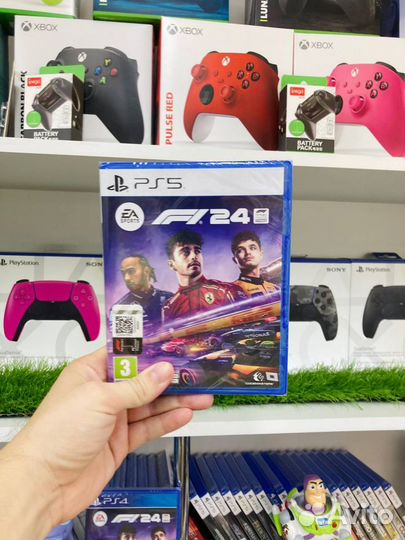 F1 24 ps5/ps4 диск