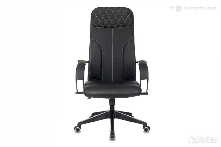 Кресло для руководителя Бюрократ CH-608/ECO/black