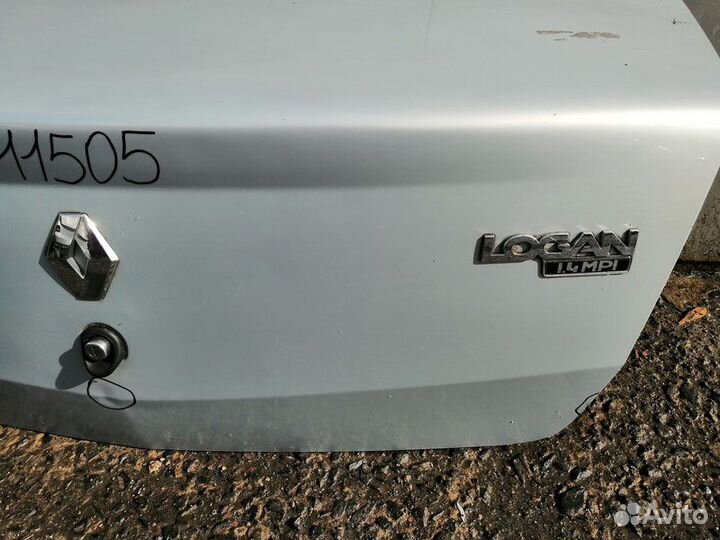 Крышка багажника Рено Логан 1 Фаза 1 дорестайлинг