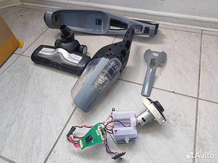 Пылесос беспроводной по запчастям