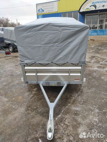 Прицеп Спутник Эксперт Zn 2213/48, тент 700 мм
