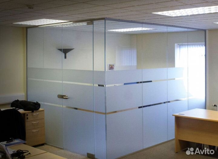 Перегородка стекло