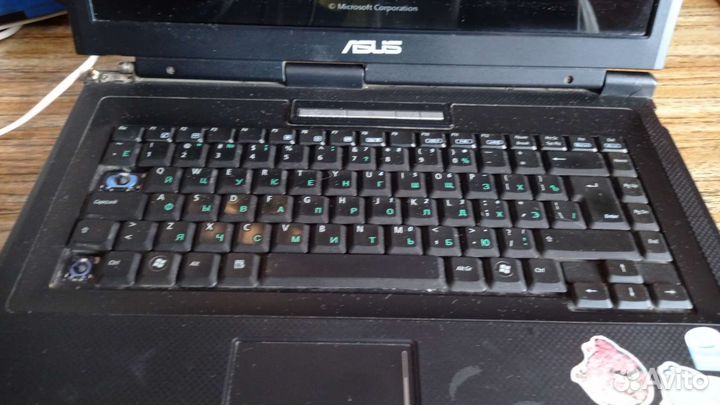 Ноутбук asus X58L 2ядра/2гб/ssd