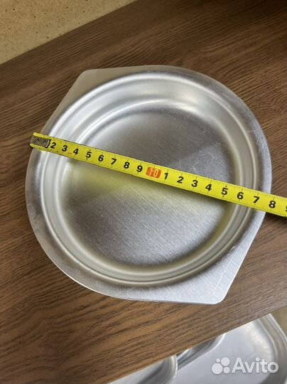 Тарелка алюминиевая новая