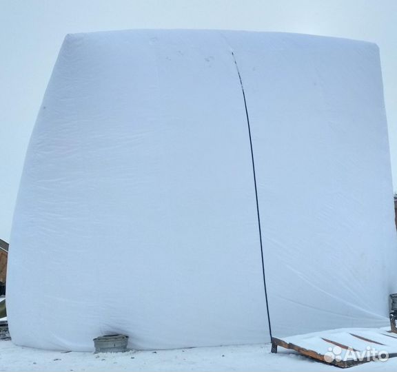 Бескаркасная палатка