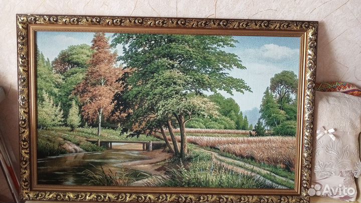 Картина из гобелена