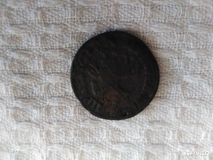 Монеты Петра I -Копейка,Деньга,Полушка 1705-1707г