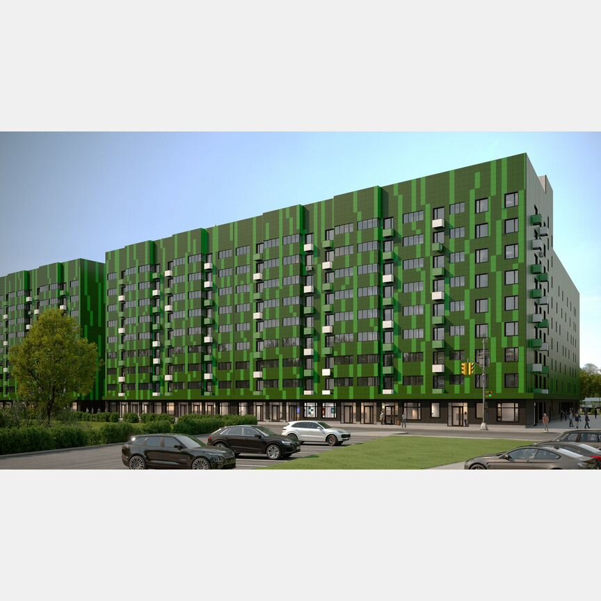 1-к. квартира, 41,6 м², 5/9 эт.