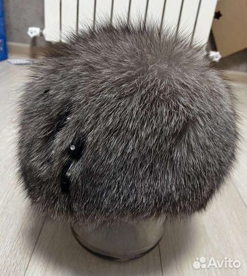 Шапка из песца женская