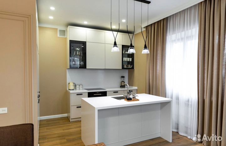 Кухонный гарнитур на заказ с островом