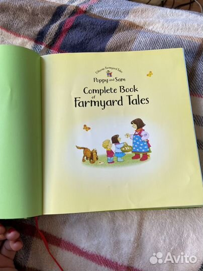 Книга на английском для детей Farmyard Tales