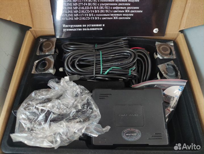 Система парковки, 4 датчика зуммер