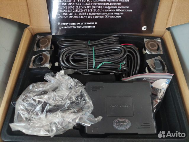 Система парковки, 4 датчика зуммер