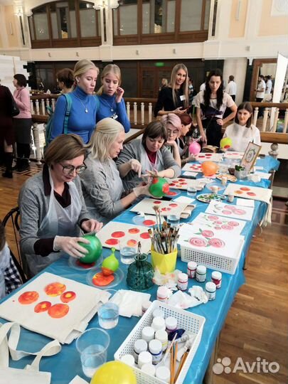 Мастер класс по росписи одежды