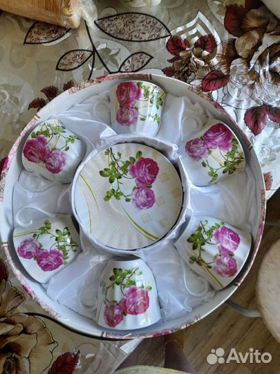 Чашка с блюдцем