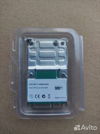 AXE3000H 5374Мбит/с Wifi 6E AX210 Mini PCI-E BT5.3