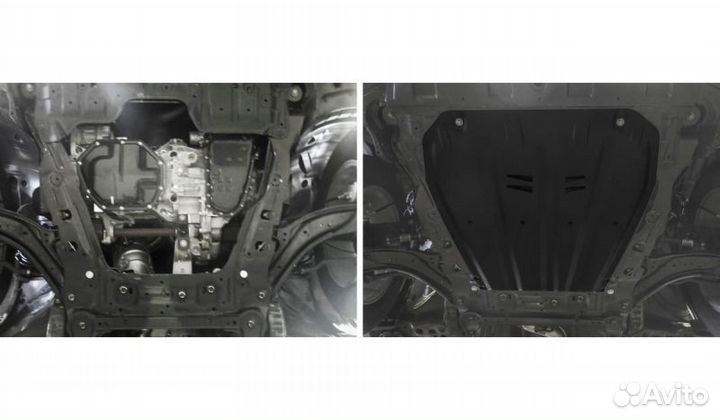 Защита картера Nissan Qashqai J11