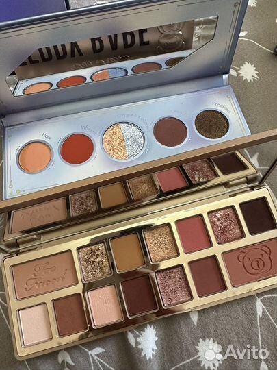 Палитра теней odens eye too faced