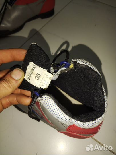 Лыжные ботинки детские 35