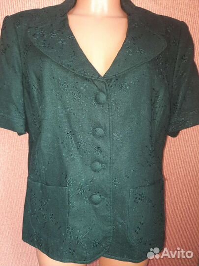 Жакет.EWM.Англия.Винтаж.Ришелье.54-56р