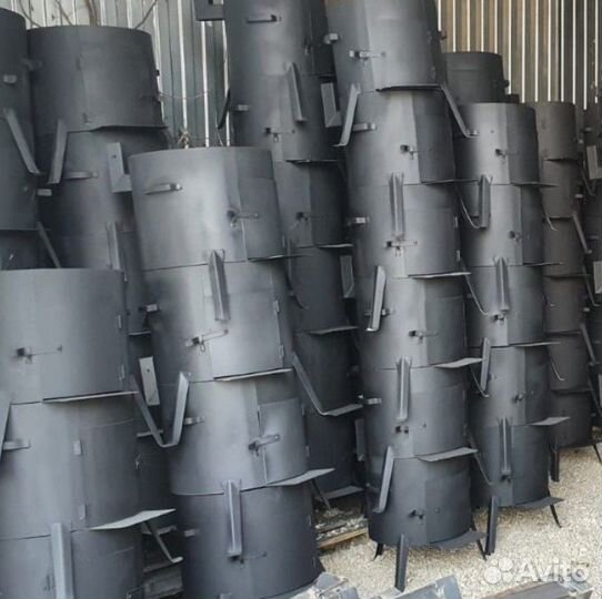 Печи под казан от 8 до 30 литров с трубой и без